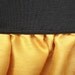 Silk Skirt Scalloped Hem Black Lace FINAL SALE -reserved for tessa-