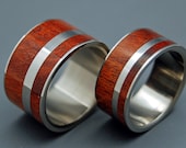 Yes Kez Sirumem (Bloodwood) - Wooden Wedding Rings
