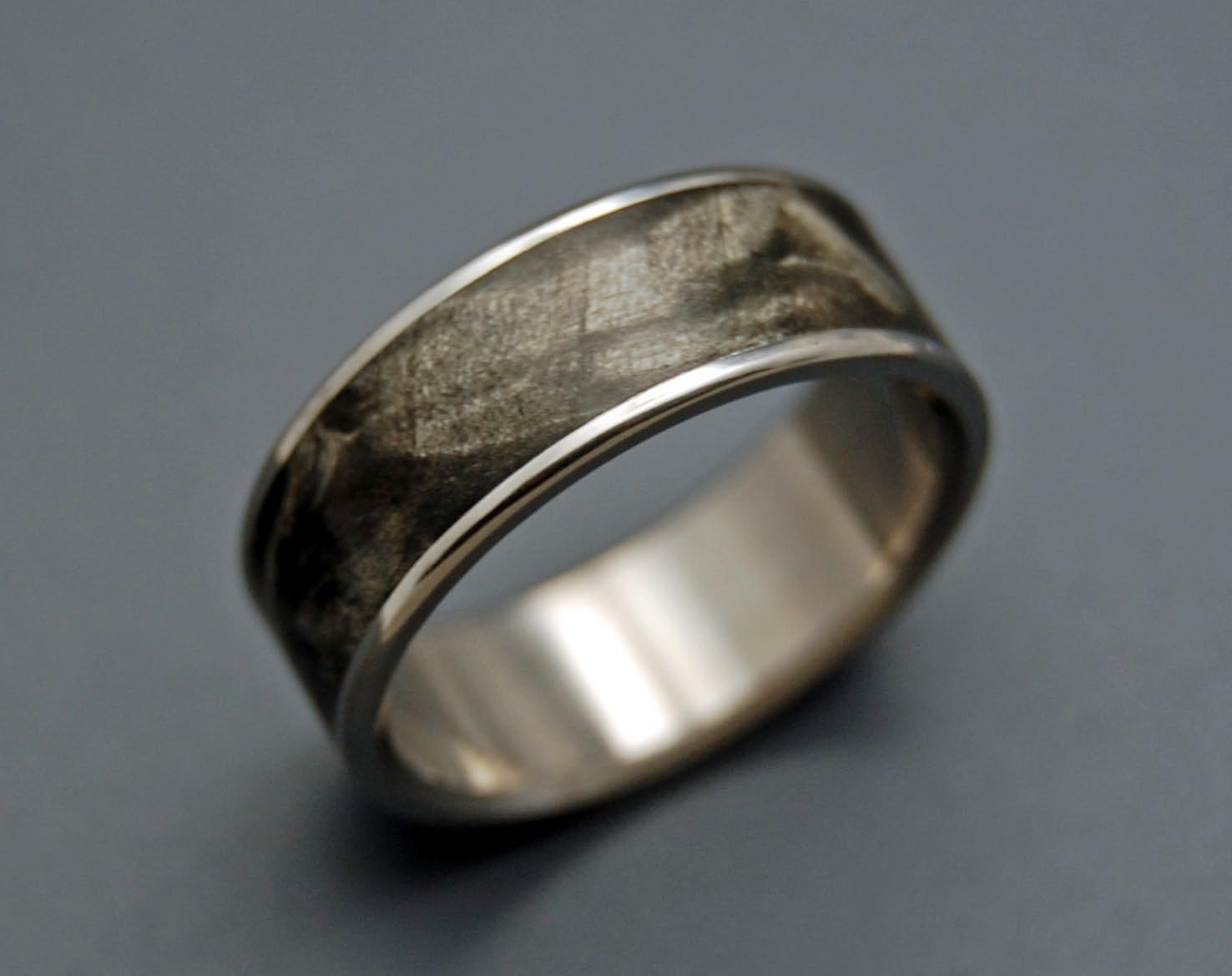 Swimming in the Dark - Wooden Wedding Rings