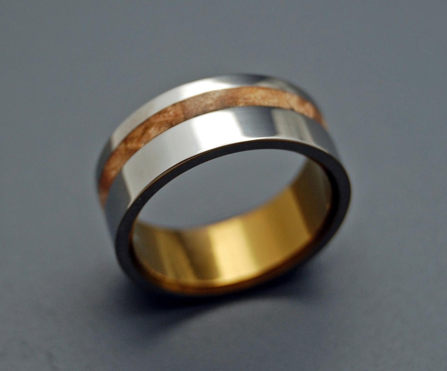 Silver Faun - Wooden Wedding Rings