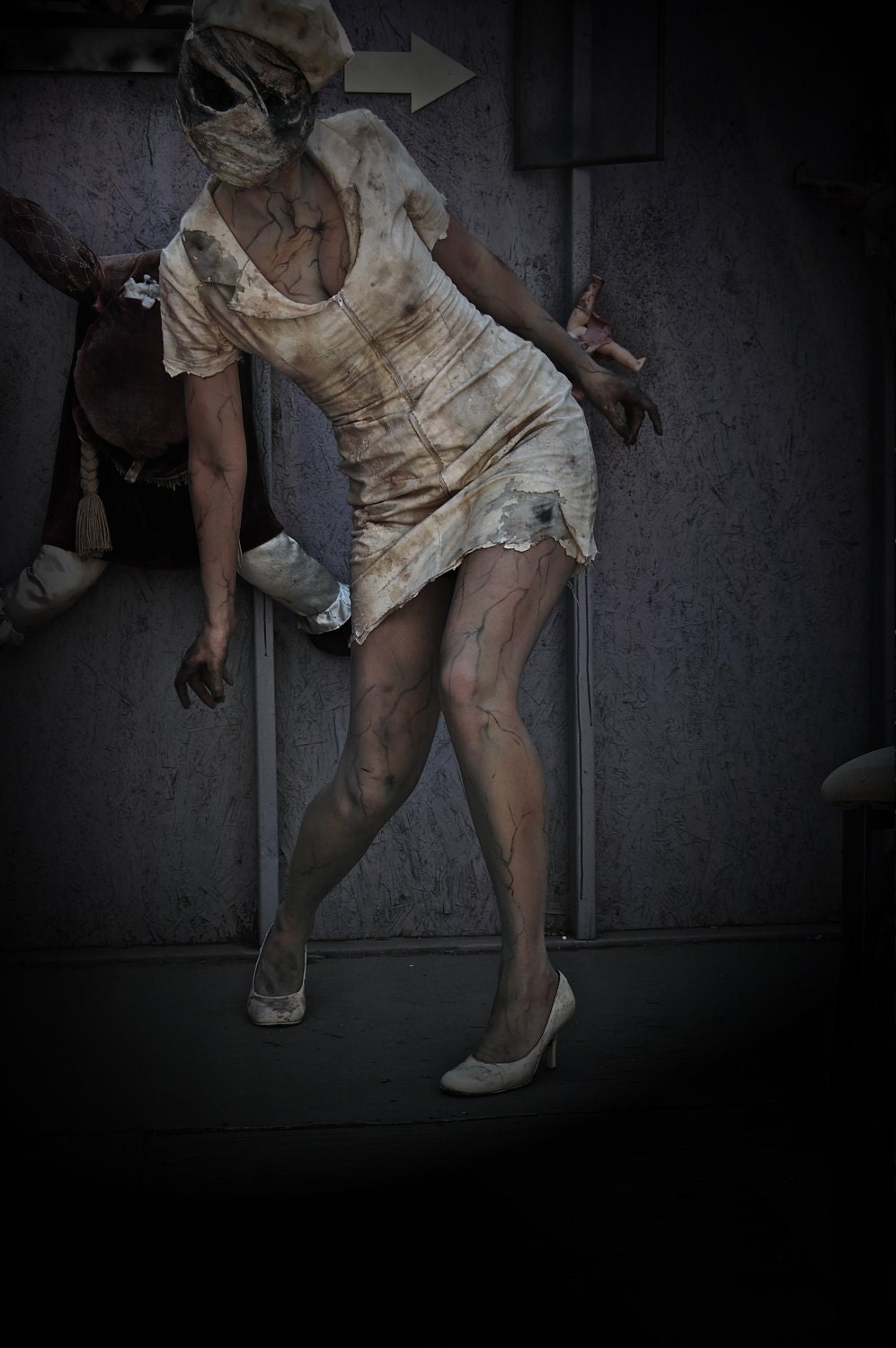 Bubble Head Nurse Dress