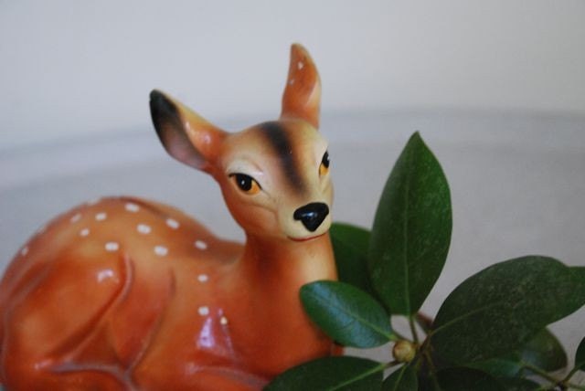 Ceramic Fawn Bank