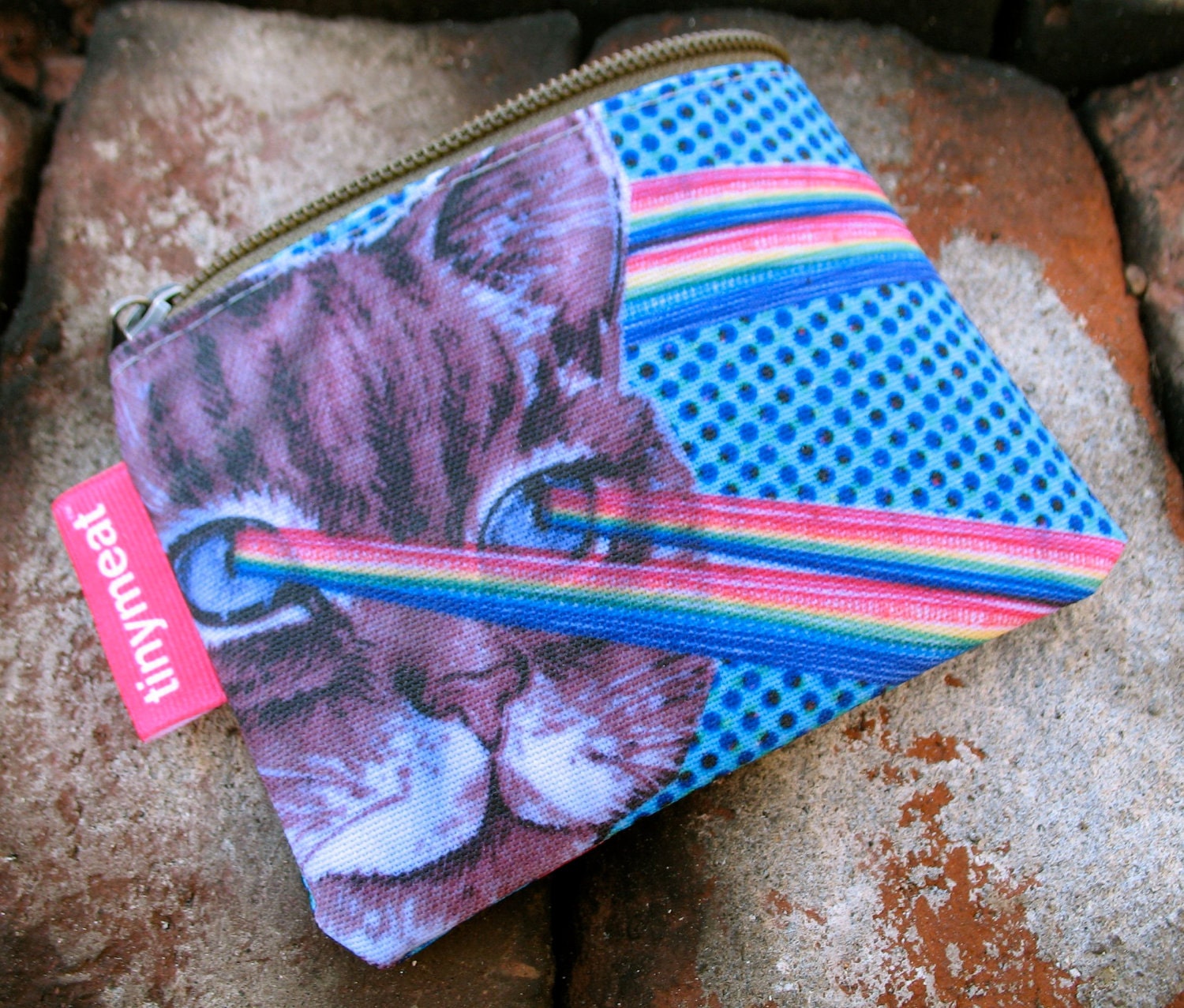 Blue Lasercats - Zipper Case / Pouch / Bag
