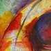 Koi Watercolor 18x24 reproduction print Kit Sunderland