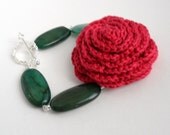 Red Rose Garden Bracelet
