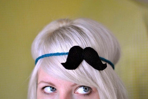 Headband Incognito v.2 - Moustache Headband