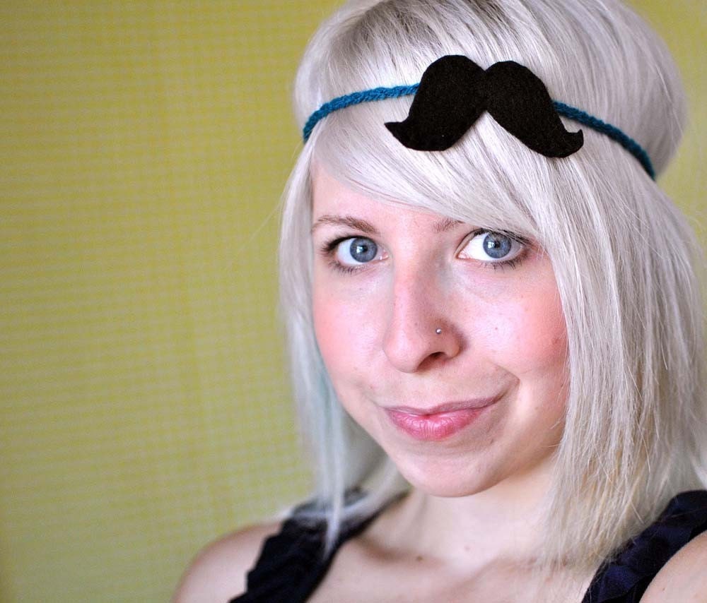 Headband Incognito v.2 - Moustache Headband