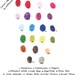 Medium Fingerprint Tree Wedding Guest book, Hand Drawn in ink, includes 2 ink pads and pen