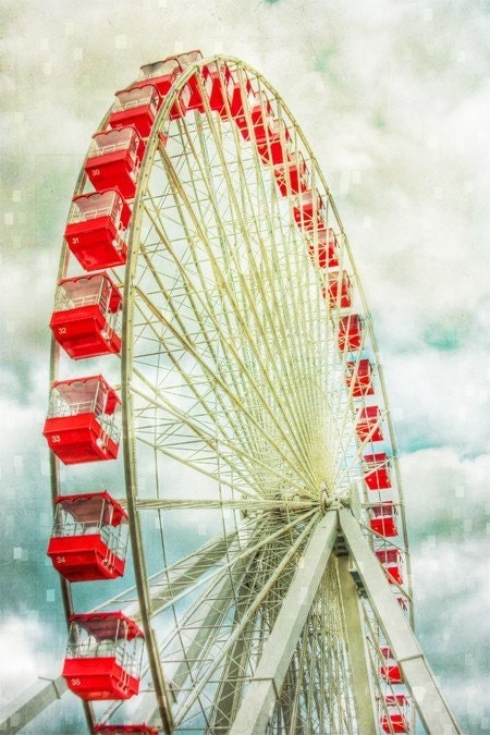Dream Ferris Wheel - 8.5x11 Fine Art Photograph