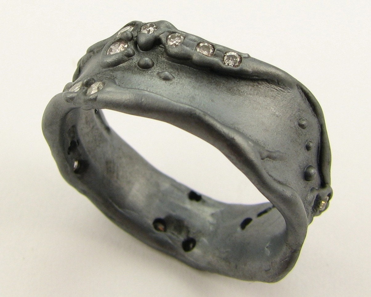 Melted Diamond Path Band