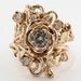 Jane Rose Wedding Set, Rose Gold & Diamond