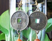Asian Flower Earrings