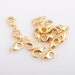 BA150-G //Gold Plated Lobster Clasp, 10 x 5mm, 20 Pc