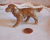 Miniature Figurine - Brown Spaniel- Germany