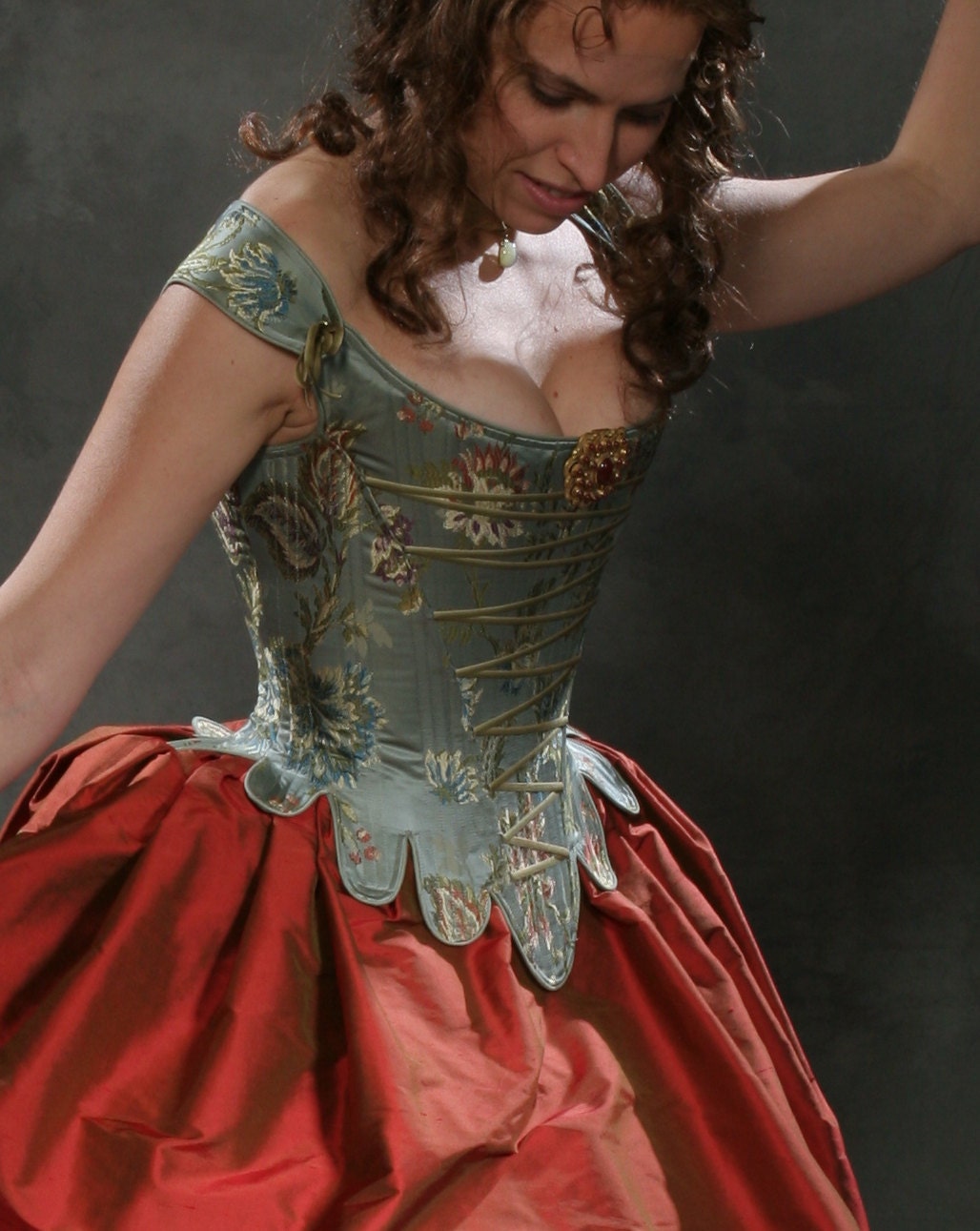 c.1660 Cavalier Restoration Moliere Corset only