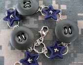 Military Button I love my Sailor Stars Bracelet