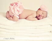 Baby Flower Headbands, Newborn Girl, Photography Prop, Pink