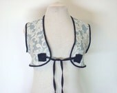 Blue Tapestry Vest