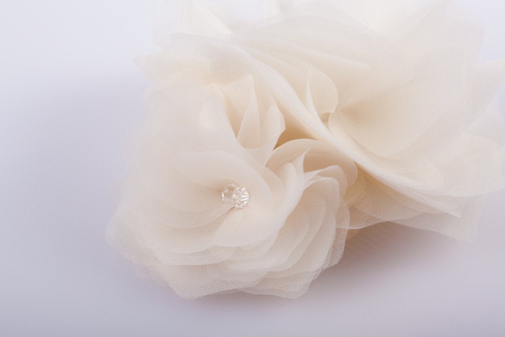 Morning Blossom - Bridal Hair piece