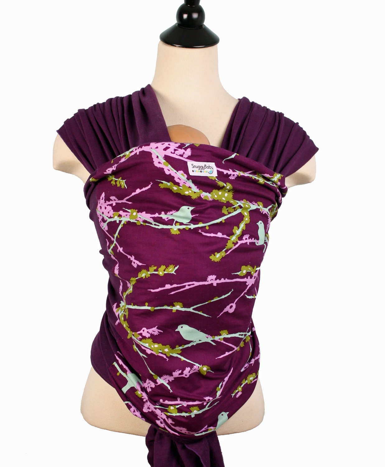 Baby Carrier Stretchy Wrap Baby Sling - Sparrow - Instructional DVD Included - FAST SHIPPING