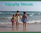 Create your own bathing-suit, board shorts style, sizes 12mos-8 girls