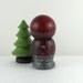 Lumberjack Kokeshi Doll Handpainted Wooden