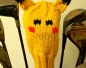 Pikachu Pokemon Knit Golf Club Cover