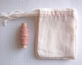 20 tiny cloth bags