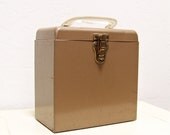 50% off vintage industrial metal file box with handle
