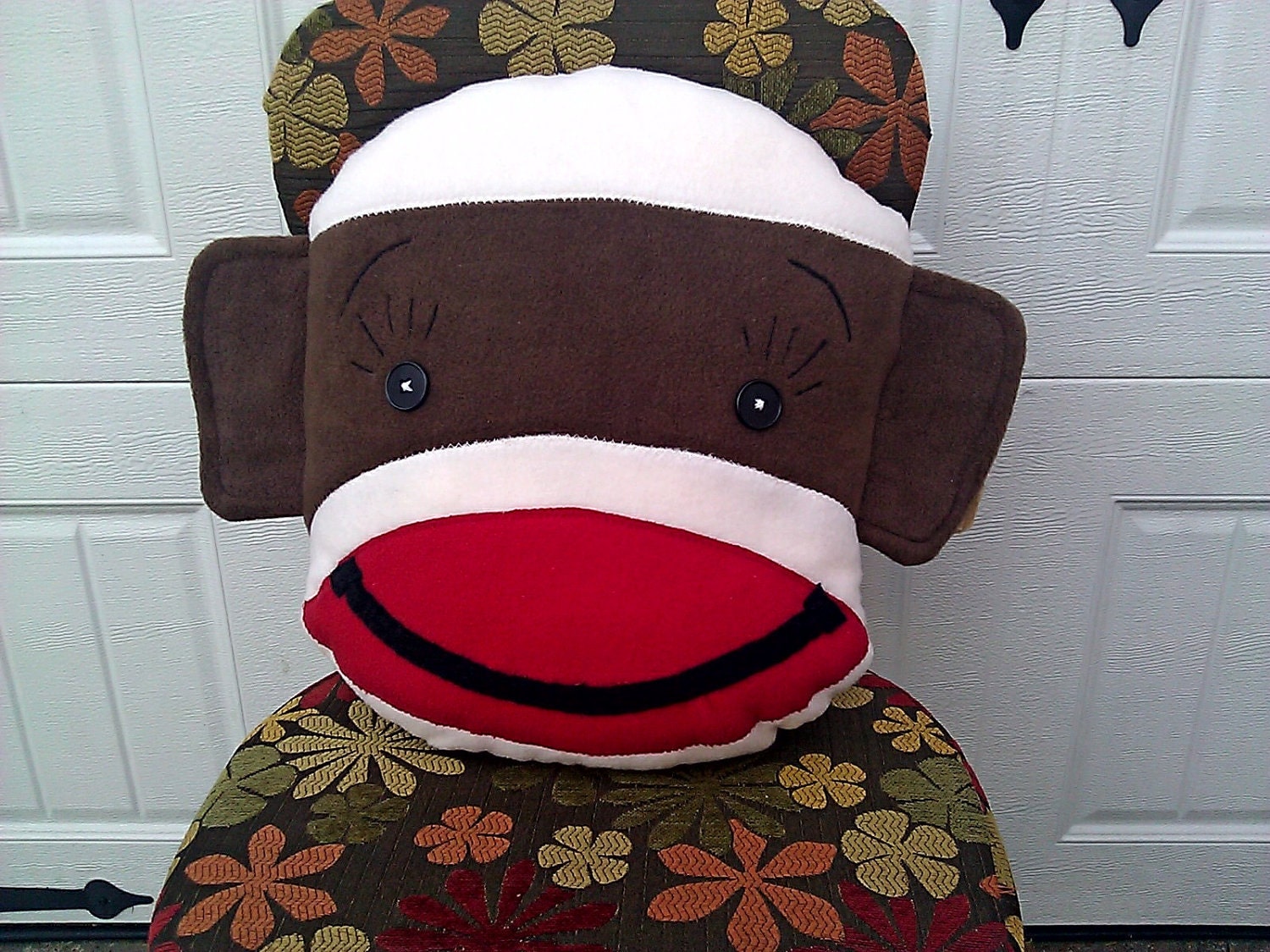Sock Monkey Pillow Pal - Geoffery