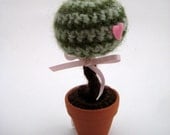 Amigurumi Valentine's Topiary - Little Love Tree