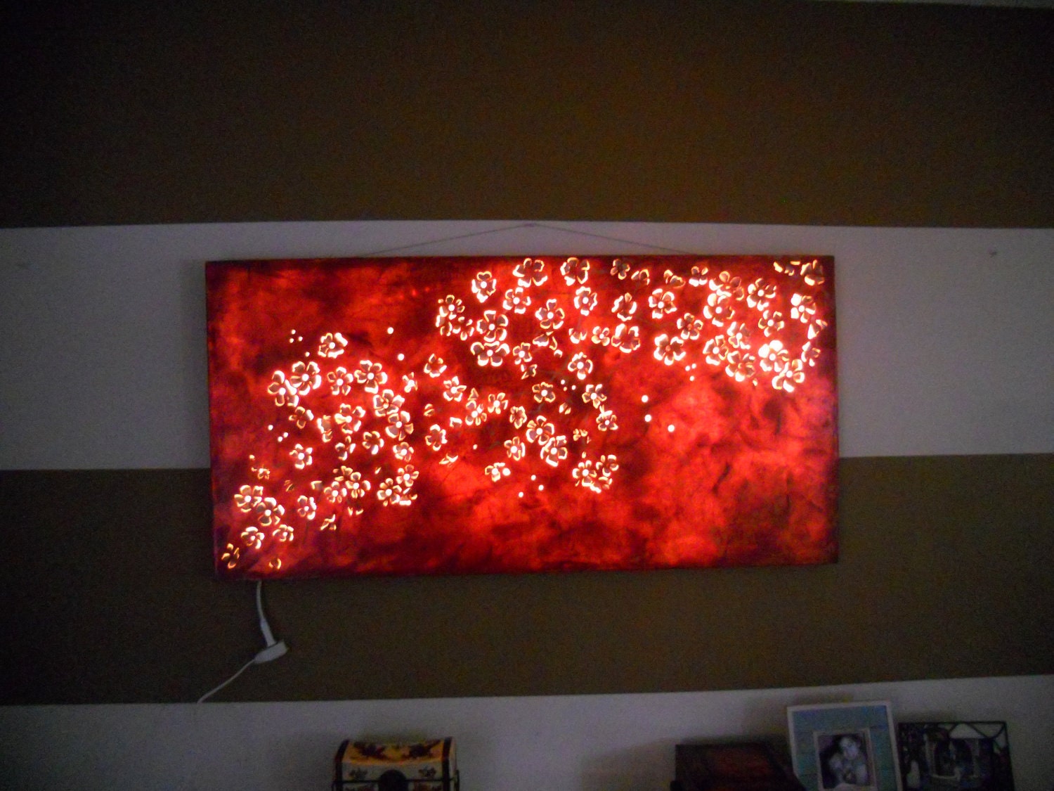 Large Canvas -Painting,Lighting Canvas,Home Decor