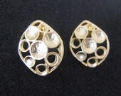 Bubble earrings in gold (EW230)