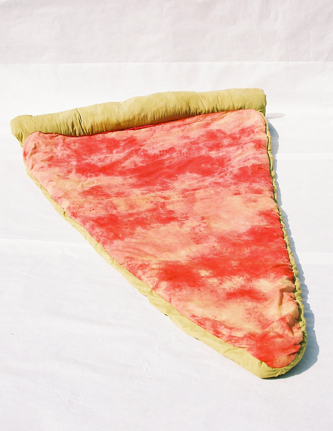 Slice of Pizza Sleeping Bag w/ Optional Veggie Pillows