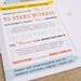 Map save the date postcards
