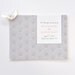 dots wedding program
