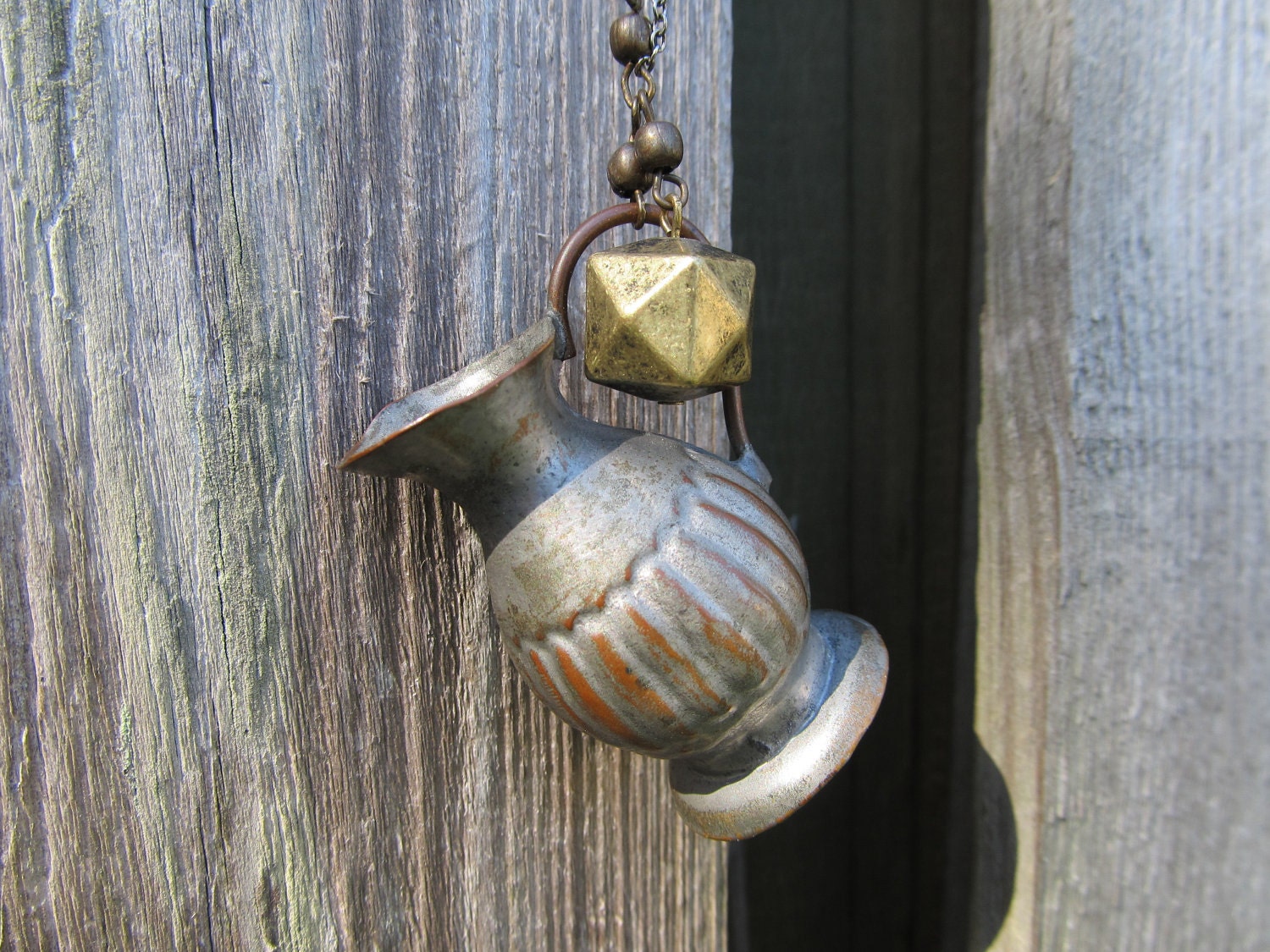 Mini-Pitcher  "My Cup Runneth Over...."Long Necklace