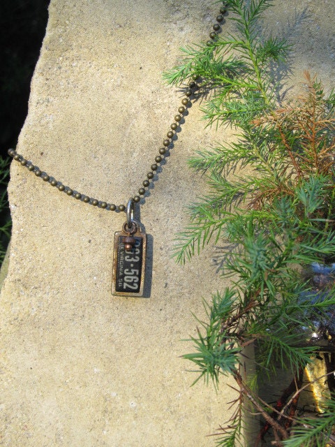 Mens Short Charm Necklace