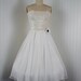 Vintage Wedding Dress - Vintage 1960s 1970s White Chiffon Party Prom Goddess Dress w Sequins S - Frolic