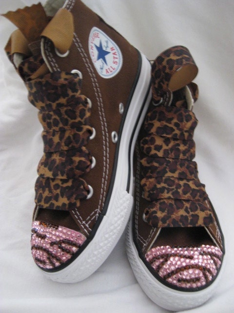 cheetah converse shoes