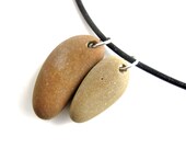 Camping dad necklace - men's jewelry - Rock Tags Necklace, Chile Peppers - 358