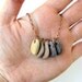 Natural Stone Jewelry SALE - River rocks necklace - natural stone jewelry - Rock Collection, Soft Sunset