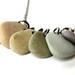 Natural jewelry - rainbow rock necklace - Rock Collections, Rainbow - 495