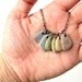 Natural jewelry - rainbow rock necklace - Rock Collections, Rainbow - 495