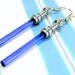 Light Saber Earrings in Dark Purple, made from Genuine Star Wars LEGO (r) Light Sabers