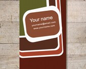 100 High Quality Business Cards - Display Cards - Earring Cards - Modern - No. 123