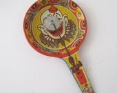Vintage Lot of 3 Noise Maker Toys Metal Made in USA
