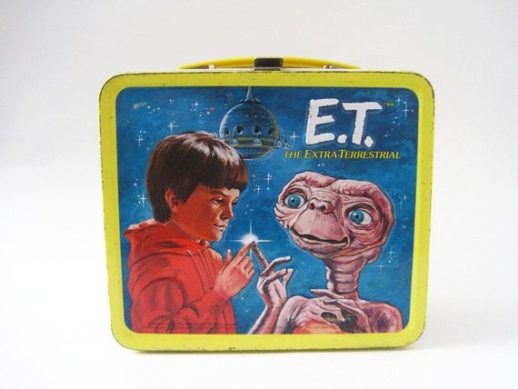 Vintage 1982 ET Lunchbox and Thermos