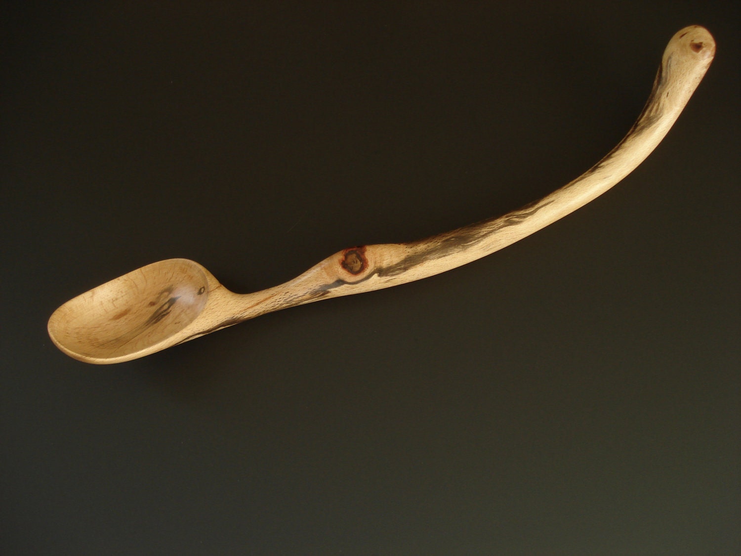 Custom COMMEMORATIVE spoon carved from YOUR  wood
