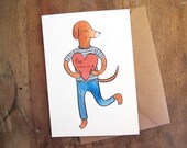 Dancing Dog Valentine